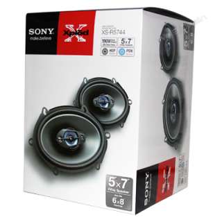Sony XSR5744 5 x 7 4 Way Coaxial Speakers Car Audio Replacement 