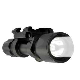 Tactical Flashlight for Shotguns and Rifles (Weaver Mount, Cree LED 