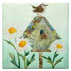 HOME TWEET HOME PITCHER Bird robin egg blue ceramic  
