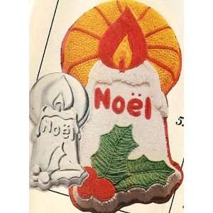  Wilton Noel Candle Christmas Holiday Cake Pan (502 3304 