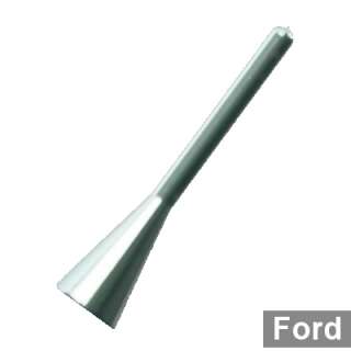 Silver Short Stubby Antenna Mast fit most Ford  