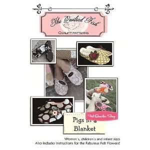  Pigs in a Blanket Slippers Pattern   The Quilted Fish 