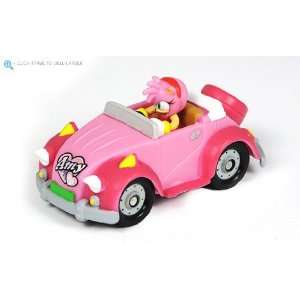  Sonic the Hedgehog All Star Racing Mini Amy Vehicle Video Games