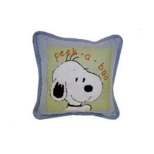  Lambs & Ivy Peekaboo Snoopy Pillow Baby