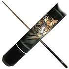 Bengal Tiger Pool Billiards Pool Stick 2 Piece + Case