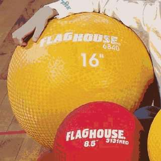   Flaghouse 16 Playground Ball Bonus Set   Yellow