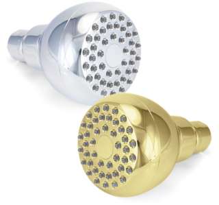 Choice Symmons Gold or Silver Polished Metal Finish Showerhead  