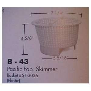 Pentair Pac Fab Skimmer Basket # B 43 B43  Sports 