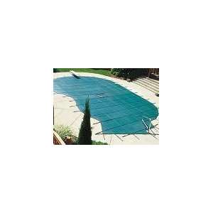  Swimming Pool Cover   Green Solid Safety Covers 18 X 40 
