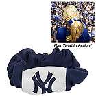 New York Yankees Jersey Hair Twist Scrunchie  