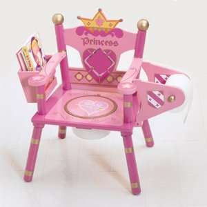  Princess Throne Toilet Potty Training Seat Queen Chair Pink Baby