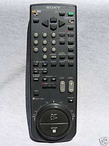 SONY RMT V102 REMOTE CONTROL TV/VCR/Video/DVD  