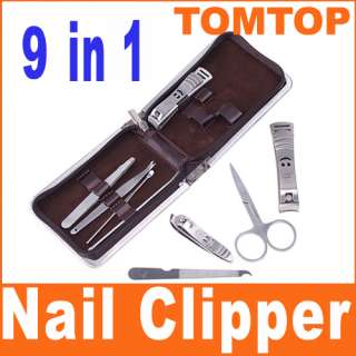 in 1 Nail Care Clipper Pedicure Manicure Set Kit New  