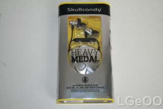 New Skullcandy S2HMCY 016 Heavy Medal In Ear Headphone 878615011533 