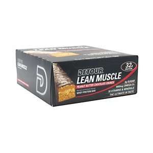  Forward Foods Detour Lean Muscle Whey Protein Bar   Peanut 