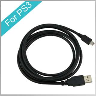 New USB Controller Data Charger Cable For Sony PS3  
