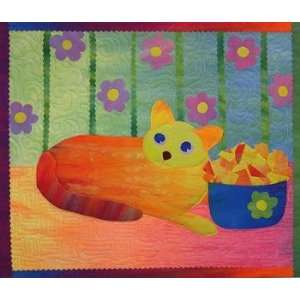  Cat Food Connoisseur A Fused Art Quilt Pattern By Laura 