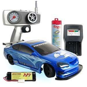  10 Scale R/C Acura RSX Kit w/Battery/Charger and More Toys & Games
