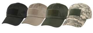 Special Forces Operator Tactical Cap Hat w Velcro Patch Areas  