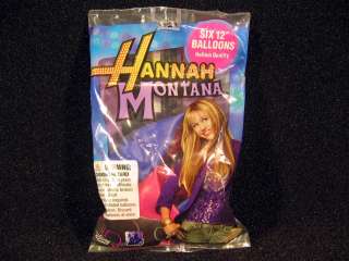 Hannah Montana Rock the Stage Birthday Party Supplies Plates Napkins 
