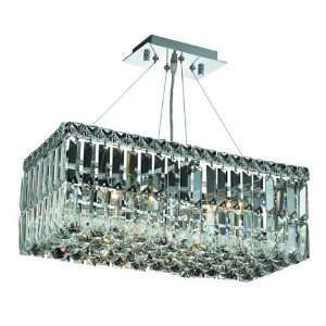  Ibiza Design 4 Light Rectangular 20 Adjustable Pendant Chandelier 