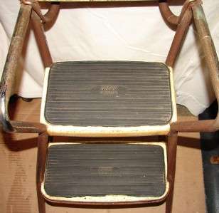 Vintage Cosco Stylaire Step Stool Chair  