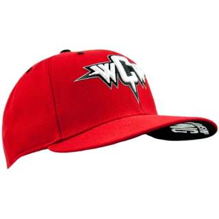 Official WCW Red Baseball Cap Hat WWE  