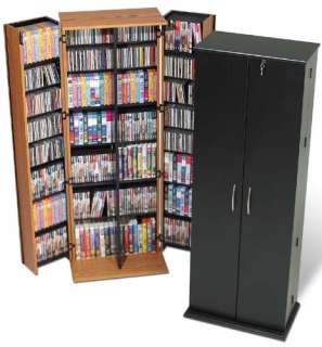 702 CD 448 DVD Storage Cabinet / Rack with Lock   NEW  