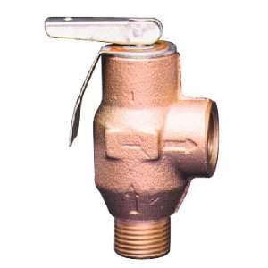  1/2 inch 53L Watts 75psi pressure relief valve