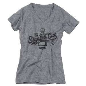   2010 Stanley Cup Ladies Retro Script T Shirt