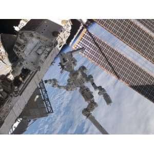 The Canadian Built Dextre Robotic System in the Grasp of 