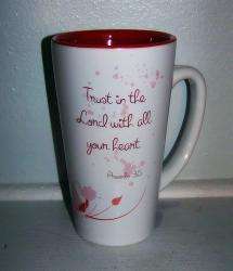 Trust in the Lord with All your Heart Proverbs 35 Coffee Tea Latte 