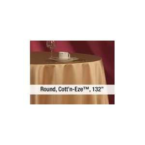 Buffet Enhancements 1BATR132CZ 132 Round Cottn Eze Tablecloth (Set 