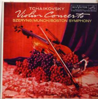 SZERYNG MUNCH tchaikovsky LP SD LM 2363 VG+ 1s  