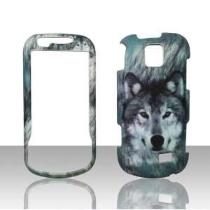 snow Wolf Samsung Intercept M910 Virgin Mobile, Sprint Case Cover Hard 