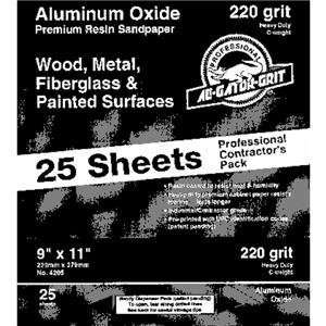 Bulk Aluminum Oxide Sandpaper 
