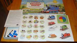 Thomas The Tank Engine Railroad Rescue Board Game  