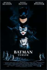 BATMAN RETURNS Original Movie Poster Spanish One Sheet  