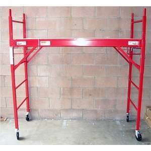  Industrial Mobile Stackable Scaffolding Scaffold   1000 Lb 