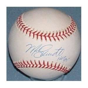  Autographed Mike Schmidt Baseball   with HOF Inscription 