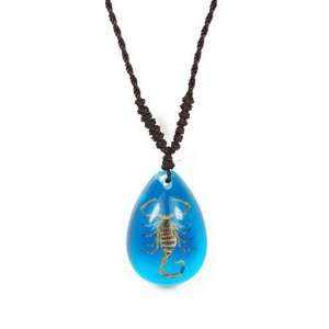  Ed Speldy East SP102 Real Bug Necklace Scorpion Small 