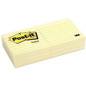   Self adhesive, Repositionable   3 x 3   Canary Yellow   Paper   6