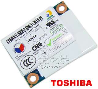 V000140410 NEW TOSHIBA MODEM CARD 56K SERIES L305 NEW  