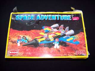 Space Adventure 8026 Atco Lego space ship set MIB  