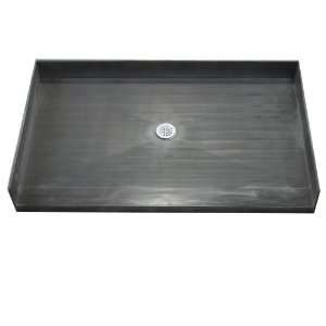 Tile Redi 4248CBF Barrier Free Entry Shower Pan with Integrated Center 