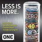 40 ct count   ONE® Condoms Zero + Carrying Case   BUYERS ARE 