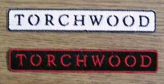 Torchwood TV Series 5 Logo Patch Set of 2  