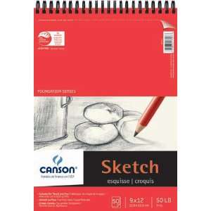  Canson Foundation Sketch Pad 9x12 Arts, Crafts & Sewing