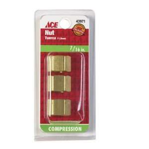  Ace Brass Compression Nut And Sleeve