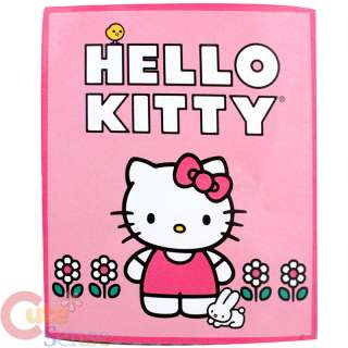 Sanrio Hello Kitty Microfiber Plush Throw Blanket Pink 688955668379 